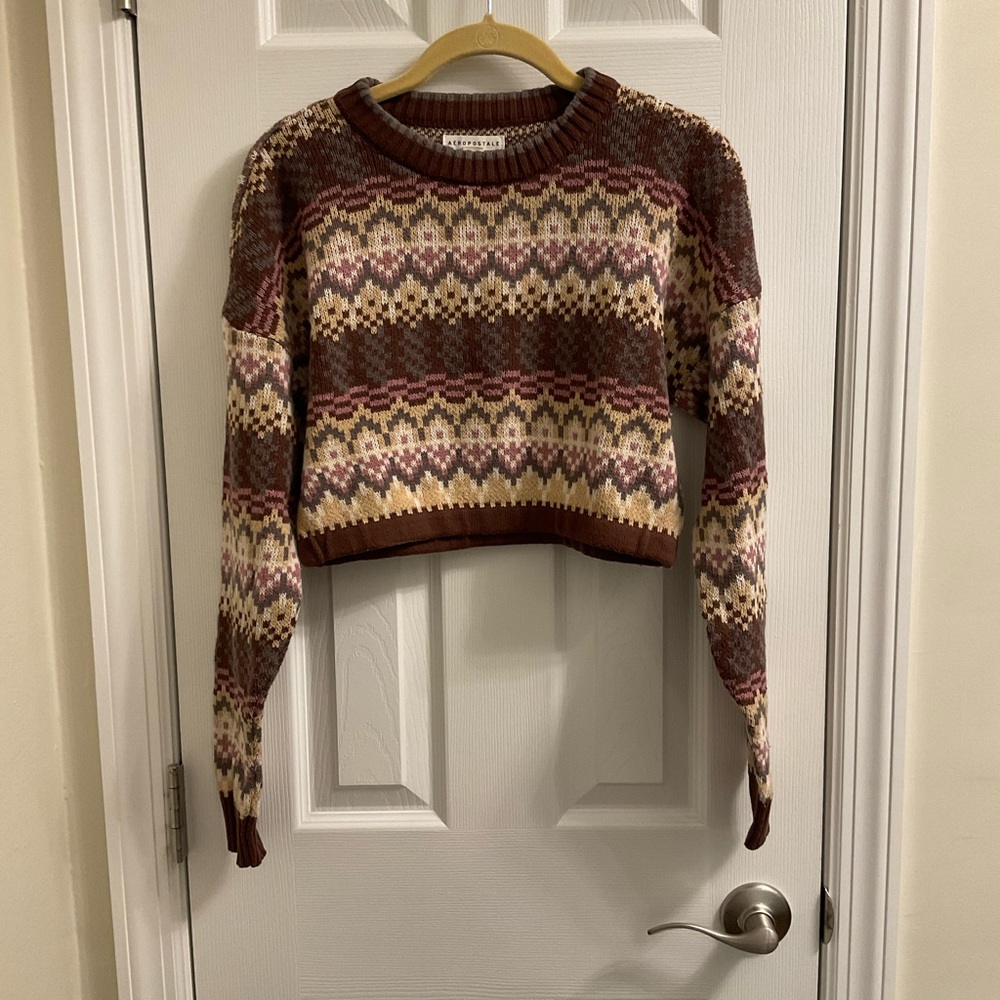 Aeropostale crop sweater